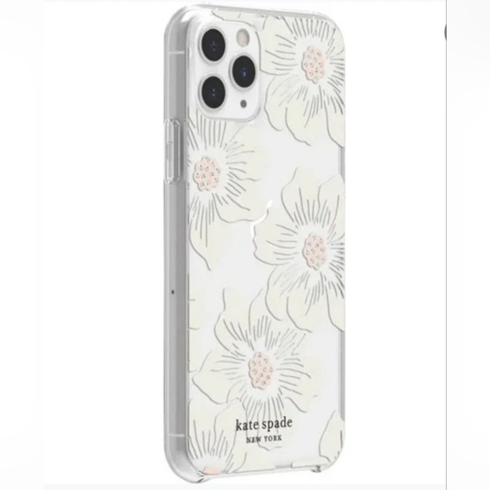 kate spade White Floral iPhone Case